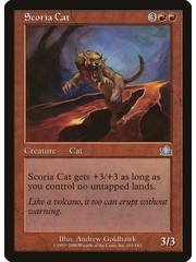 Magic: The Gathering Scoria Cat (101) Moderately Played