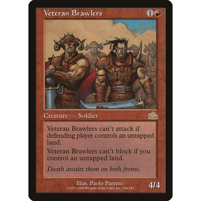 Magic: The Gathering Veteran Brawlers (106) Heavily Played