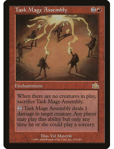 Magic: The Gathering Task Mage Assembly (105) Heavily Played
