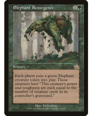 Magic: The Gathering Elephant Resurgence (113) Lightly Played