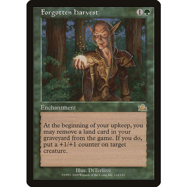 Magic: The Gathering Forgotten Harvest (114) Moderately Played