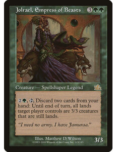 Magic: The Gathering Jolrael, Empress of Beasts (115) Heavily Played