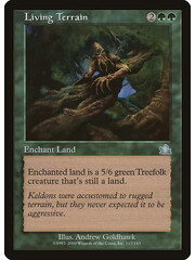 Magic: The Gathering Living Terrain (117) Lightly Played
