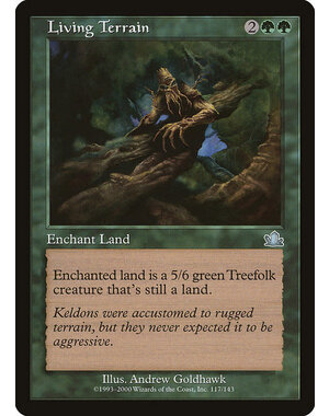 Magic: The Gathering Living Terrain (117) Moderately Played