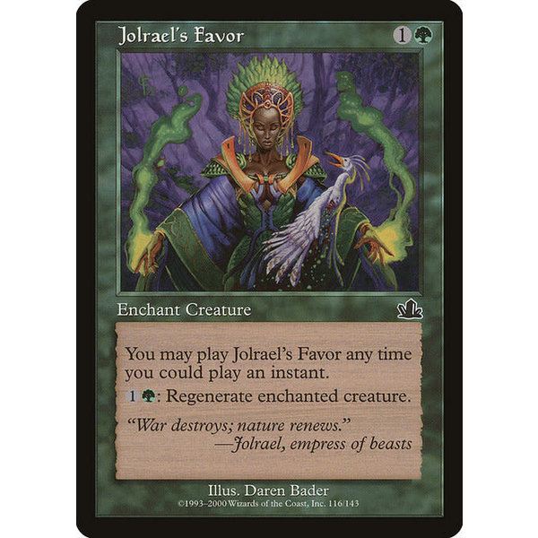 Magic: The Gathering Jolrael's Favor (116) Lightly Played