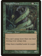 Magic: The Gathering Mungha Wurm (119) Lightly Played