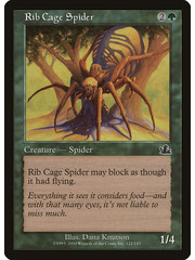 Magic: The Gathering Rib Cage Spider (121) Lightly Played