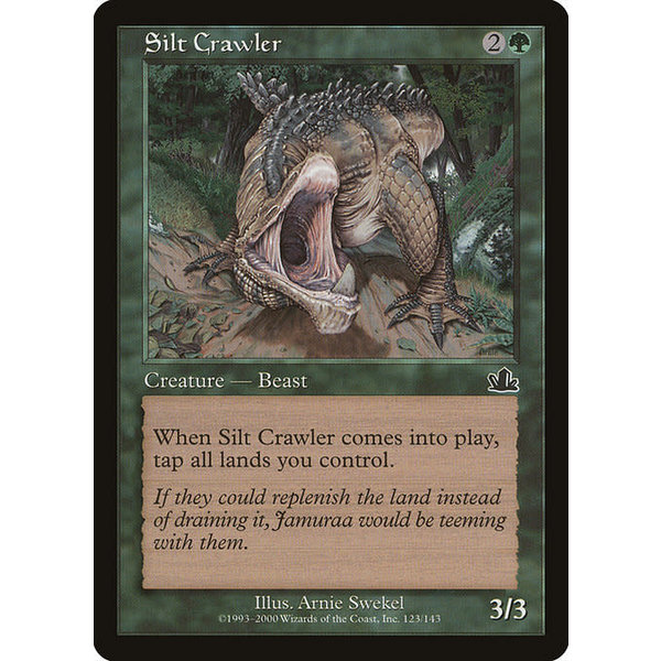 Magic: The Gathering Silt Crawler (123) Lightly Played