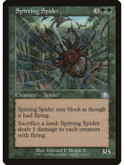 Magic: The Gathering Spitting Spider (125) Moderately Played