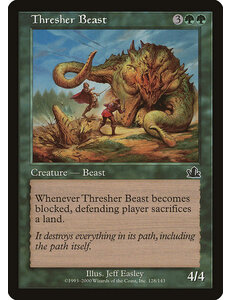 Magic: The Gathering Thresher Beast (128) Heavily Played