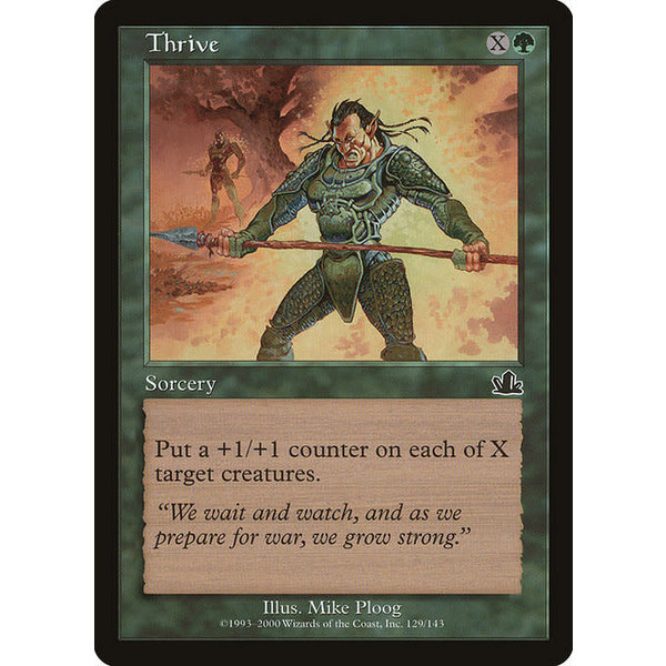 Magic: The Gathering Thrive (129) Heavily Played