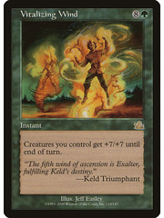 Magic: The Gathering Vitalizing Wind (133) Moderately Played