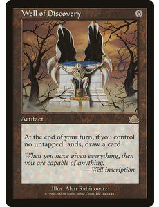 Magic: The Gathering Well of Discovery (140) Lightly Played