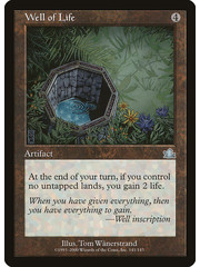 Magic: The Gathering Well of Life (141) Lightly Played