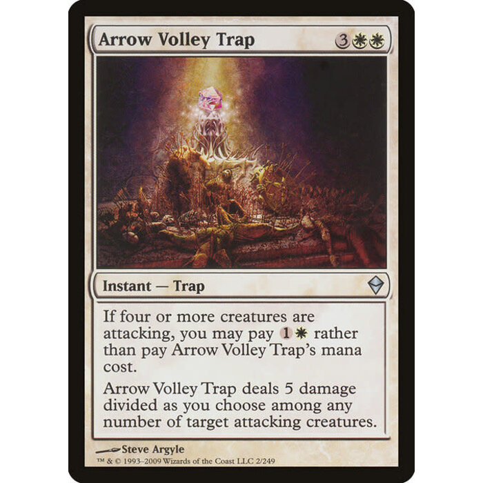 Magic: The Gathering Arrow Volley Trap (002) Lightly Played
