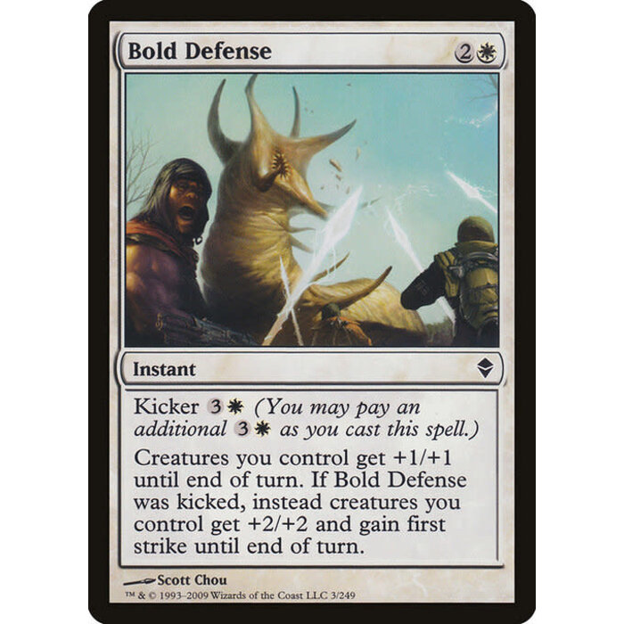 Magic: The Gathering Bold Defense (003) Lightly Played