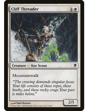 Magic: The Gathering Cliff Threader (007) Moderately Played