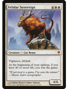 Magic: The Gathering Felidar Sovereign (012) Lightly Played Foil