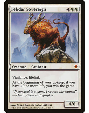 Magic: The Gathering Felidar Sovereign (012) Lightly Played Foil