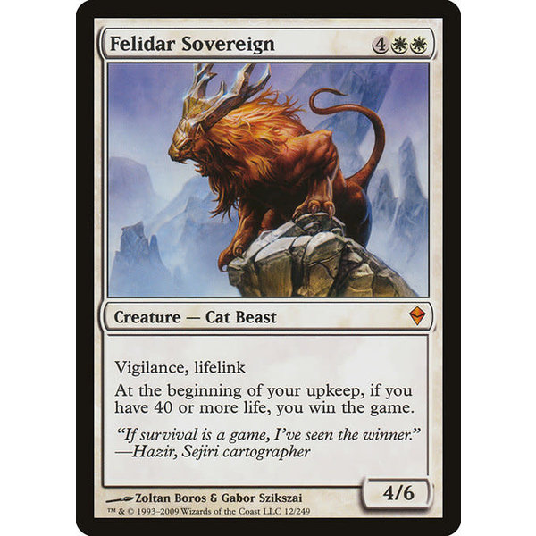 Magic: The Gathering Felidar Sovereign (012) Lightly Played Foil