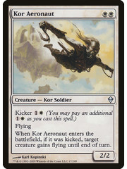 Magic: The Gathering Kor Aeronaut (017) Moderately Played