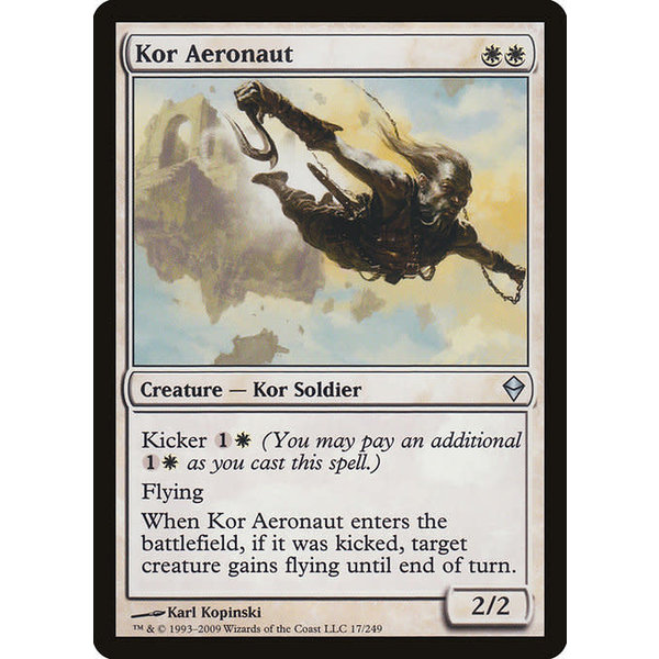 Magic: The Gathering Kor Aeronaut (017) Moderately Played