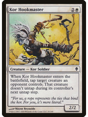 Magic: The Gathering Kor Hookmaster (020) Moderately Played
