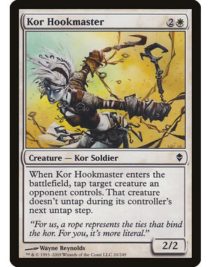 Magic: The Gathering Kor Hookmaster (020) Moderately Played