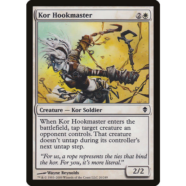 Magic: The Gathering Kor Hookmaster (020) Moderately Played