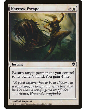 Magic: The Gathering Narrow Escape (027) Lightly Played