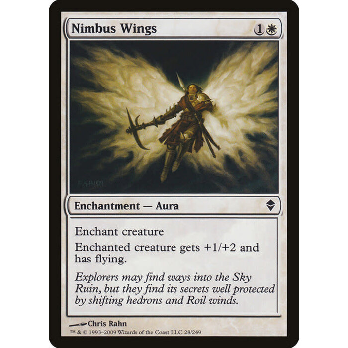 Magic: The Gathering Nimbus Wings (028) Lightly Played