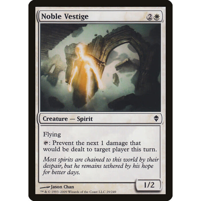 Magic: The Gathering Noble Vestige (029) Lightly Played