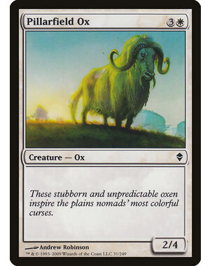 Magic: The Gathering Pillarfield Ox (031) Lightly Played
