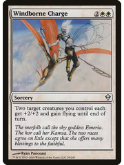 Magic: The Gathering Windborne Charge (038) Moderately Played