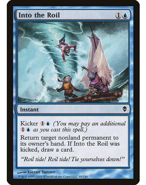 Magic: The Gathering Into the Roil (048) Moderately Played