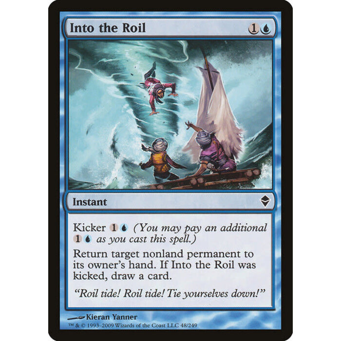 Magic: The Gathering Into the Roil (048) Moderately Played