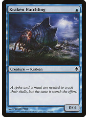 Magic: The Gathering Kraken Hatchling (050) Moderately Played Foil