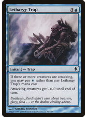 Magic: The Gathering Lethargy Trap (051) Moderately Played