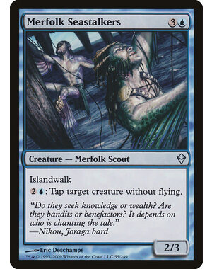 Magic: The Gathering Merfolk Seastalkers (055) Moderately Played