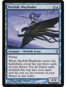 Magic: The Gathering Merfolk Wayfinder (056) Moderately Played Foil