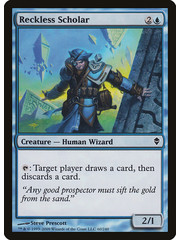Magic: The Gathering Reckless Scholar (060) Moderately Played