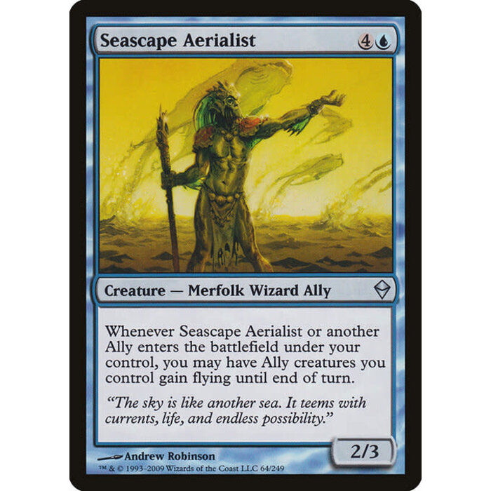 Magic: The Gathering Seascape Aerialist (064) Moderately Played