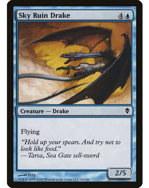 Magic: The Gathering Sky Ruin Drake (066) Lightly Played