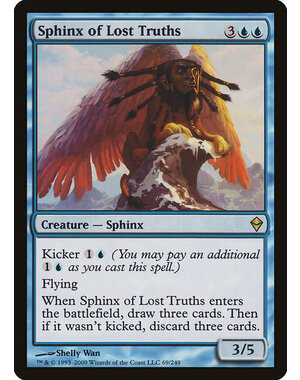 Magic: The Gathering Sphinx of Lost Truths (069) Moderately Played