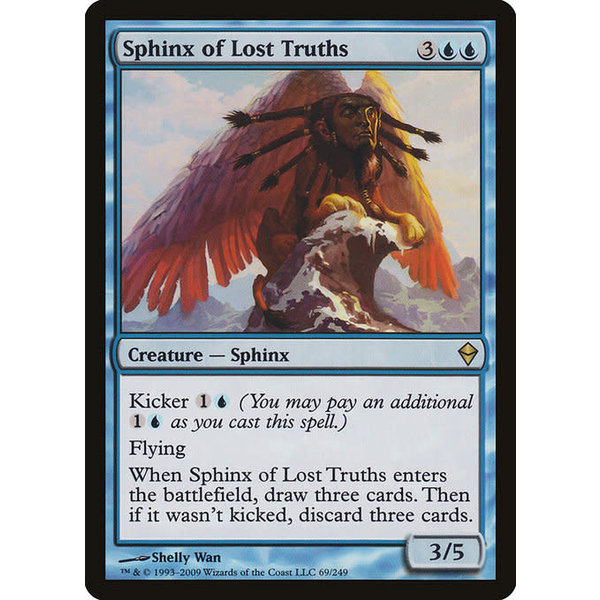Magic: The Gathering Sphinx of Lost Truths (069) Moderately Played