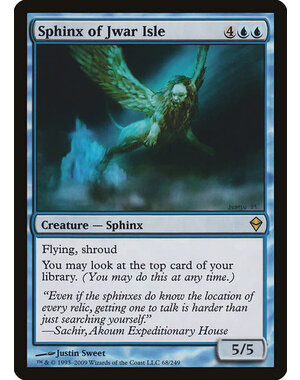 Magic: The Gathering Sphinx of Jwar Isle (068) Moderately Played
