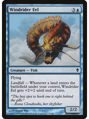Magic: The Gathering Windrider Eel (078) Moderately Played