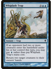 Magic: The Gathering Whiplash Trap (077) Lightly Played