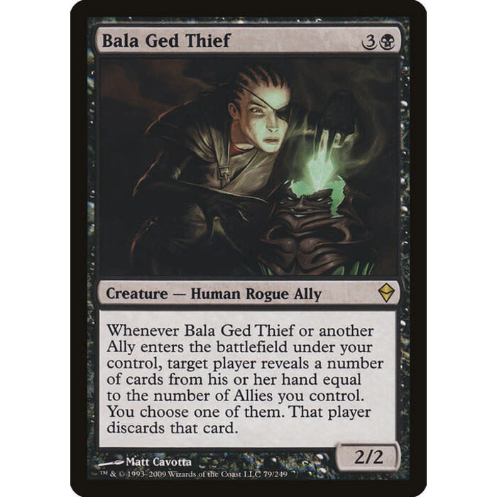 Magic: The Gathering Bala Ged Thief (079) Lightly Played