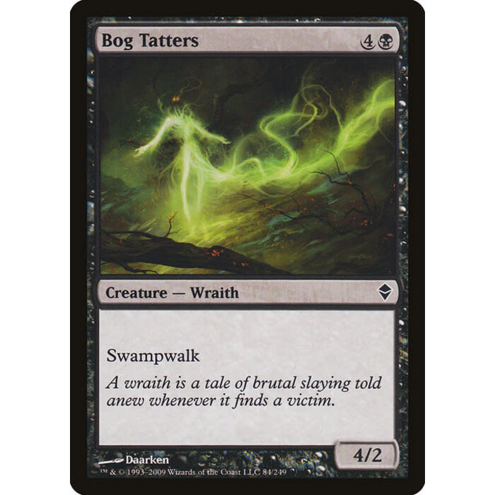 Magic: The Gathering Bog Tatters (084) Lightly Played